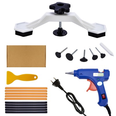 Car Dent Puller Kit Paintless Dent Removal DIY Repair Tool with Glue Gun