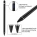 Digital Active Stylus Pen for iPad / iPhone or Android Touch Screen Devices Black