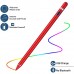 Digital Active Stylus Pen for iPad / iPhone or Android Touch Screen Devices Red