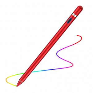 Digital Active Stylus Pen for iPad / iPhone or Android Touch Screen Devices Red